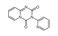 3-(2-pyridyl)2,3,4,5-tetrahydropyrido[1,2-a][1,3,5]triazine-2,4-dione结构式