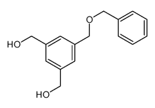 [3-(hydroxymethyl)-5-(phenylmethoxymethyl)phenyl]methanol结构式