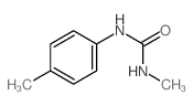 N-Methyl-N1-(4-methylphenyl)urea结构式
