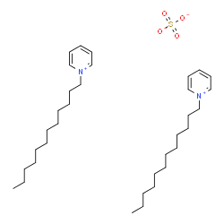 1-dodecylpyridinium sulphate (2:1) Structure