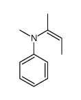 N-but-2-en-2-yl-N-methylaniline结构式