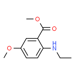 Benzoic acid, 2-(ethylamino)-5-methoxy-, methyl ester (9CI) picture
