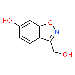 1,2-Benzisoxazole-3-methanol,6-hydroxy-(9CI) Structure