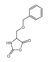 4-benzyloxymethyl-oxazolidine-2,5-dione结构式