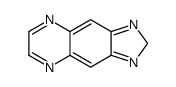 2H-Imidazo[4,5-g]quinoxaline(8CI,9CI)结构式