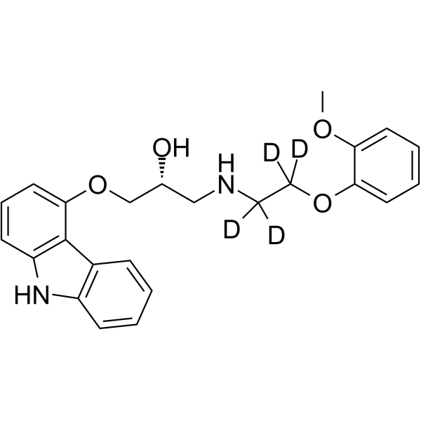 卡维地洛结构式图片