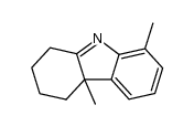 4a,8-dimethyl-2,3,4,4a-tetrahydro-1H-carbazole Structure