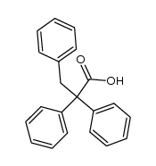 2,2,3-triphenyl-propionic acid结构式