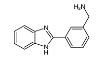 [3-(1H-benzimidazol-2-yl)phenyl]methanamine结构式