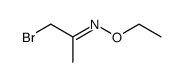 1-bromo-propan-2-one O-ethyl-oxime结构式