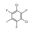 1,3-Dichloro-2,4,6-trifluoro-5-iodobenzene结构式