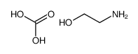 carbonic acid, compound with 2-aminoethanol (1:1) Structure