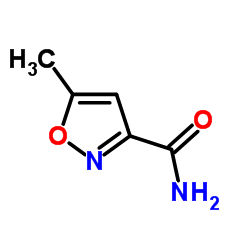 5-Methylisoxazole-3-carboxamide Structure