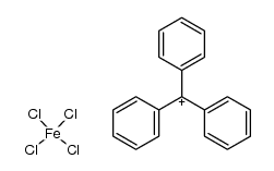 tritylium, tritylium-tetrachloroferrate(III)结构式