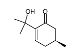 (+)-8-Hydroxy-Δ4-p-menthen-3-on结构式