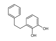 1,2-Benzenediol, 3-(2-phenylethyl)- (9CI)结构式