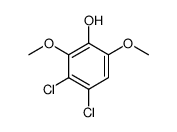 3,4-dichlorosyringol结构式