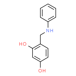 1,3-Benzenediol, 4-[(phenylamino)methyl]- (9CI) structure
