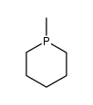 1-Methylphosphorinan结构式