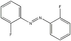 Bis-(2-fluoro-phenyl)-diazene Structure