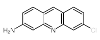 6-chloroacridin-3-amine structure