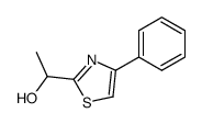 1-(4-phenyl-thiazol-2-yl)-ethanol structure