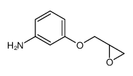 3-[[(2S)-oxiran-2-yl]methoxy]aniline结构式