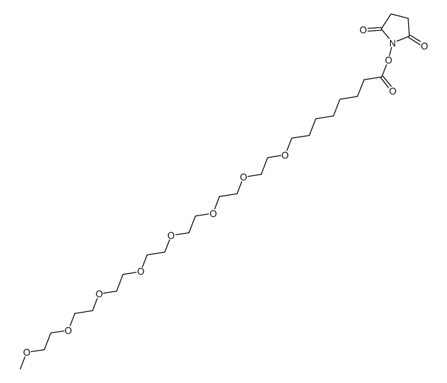 activated MPEG7-C8-acid Structure