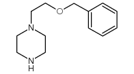 1-(2-苄氧基乙基)-哌嗪结构式