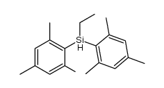 ethyldimesitylsilane Structure