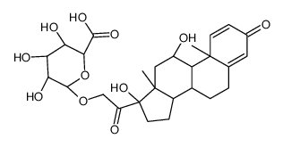 Prednisolone 21-β-D-Glucuronide structure