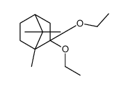 3,3-diethoxy-4,7,7-trimethylbicyclo[2.2.1]heptane Structure