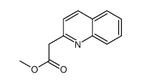 2-(喹啉-2-基)乙酸甲酯结构式