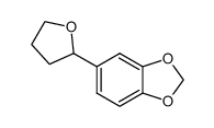 2-<3,4-(Methylenedioxy)phenyl>tetrahydrofuran结构式