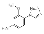 3-Methoxy-4-tetrazol-1-yl-phenylamine picture