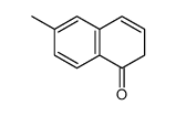 1(2H)-Naphthalenone, 6-methyl- (9CI) structure