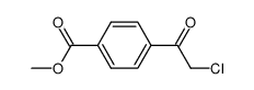 methyl 4-(2-chloroacetyl)benzoate结构式