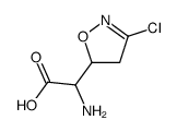 5-Isoxazoleacetic acid, alpha-amino-3-chloro-4,5-dihydro- picture