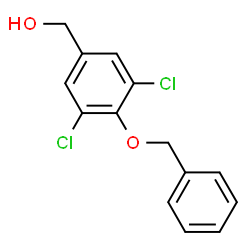 (4-Benzyloxy-3,5-dichlorophenyl)methanol结构式