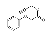 prop-2-ynyl 2-phenoxyacetate结构式