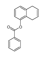 5,8-dihydro-1-naphthyl benzoate Structure