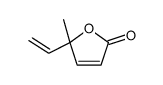 5-ethenyl-5-methylfuran-2-one Structure