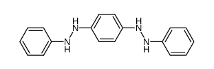 1,4-bis-(N'-phenyl-hydrazino)-benzene Structure
