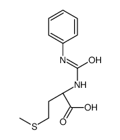 (2S)-4-methylsulfanyl-2-(phenylcarbamoylamino)butanoic acid Structure