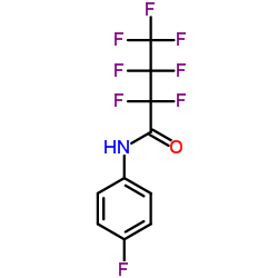 2,2,3,3,4,4,4-Heptafluoro-N-(4-fluorophenyl)butanamide Structure