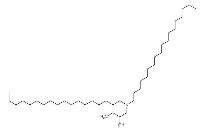 1-amino-3-(dioctadecylamino)propan-2-ol Structure