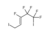 3,4,4,5,5-pentafluoro-1,5-diiodopent-2-ene结构式