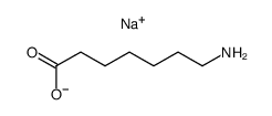 Sodium; 7-amino-heptanoate Structure