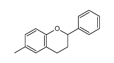 2H-1-Benzopyran,3,4-dihydro-6-methyl-2-phenyl-(9CI)结构式