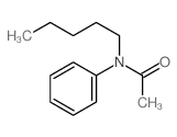 Acetamide, N-pentyl-N-phenyl- Structure